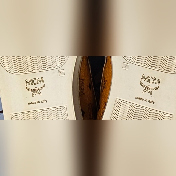 MCM Vicetos Fur Sneakers Lace-up Boots US Size 6.5 - Picture 13 of 13